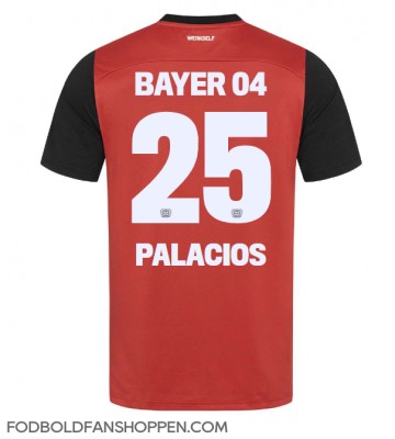 Bayer Leverkusen Exequiel Palacios #25 Hjemmebanetrøje 2024-25 Kortærmet